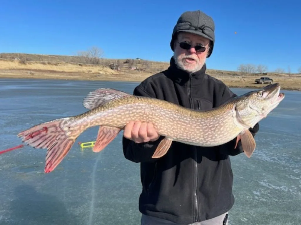 Fort Peck Ice Conditions Near the Dam (Feb. 19, 2026): Don Wilkins Checks the Main Channel and Surrounding Areas