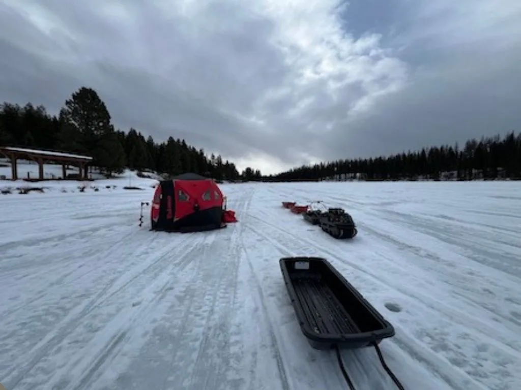 Whitefish & Kalispell Fishing Report (Feb. 27, 2026): Whitefish Lake Ice Holds Strong, Flathead River Bites on Sunny Days