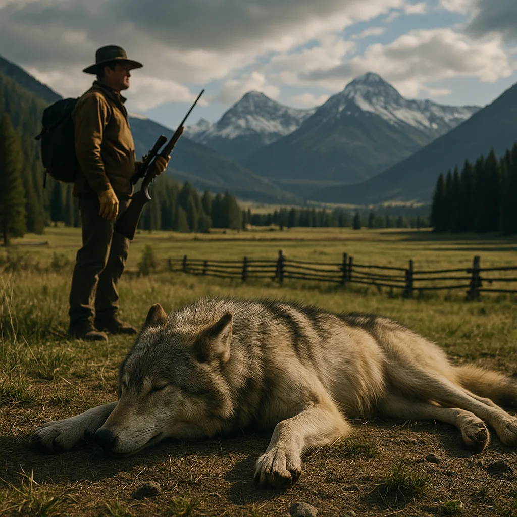 Illegal Killing of Yellowstone Wolf Near Park Border Sparks Montana Poaching Investigation