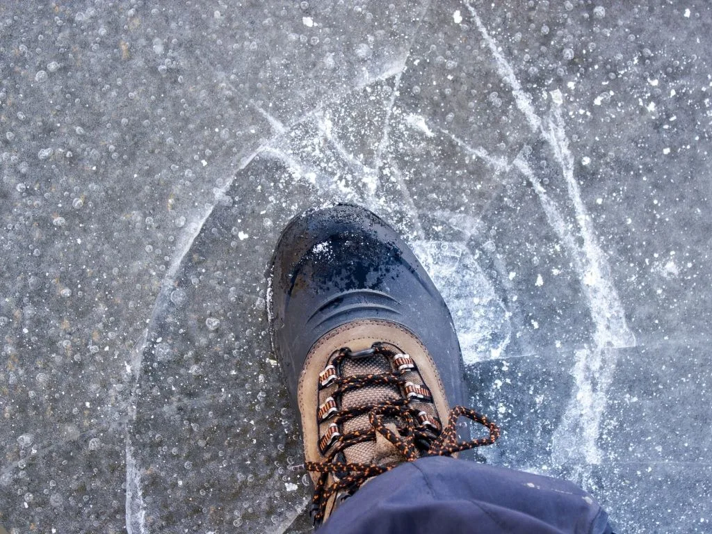 Fort Peck Lake Ice Report (March 2): Hell Creek Marina Says “Walk-On” Conditions Are Back