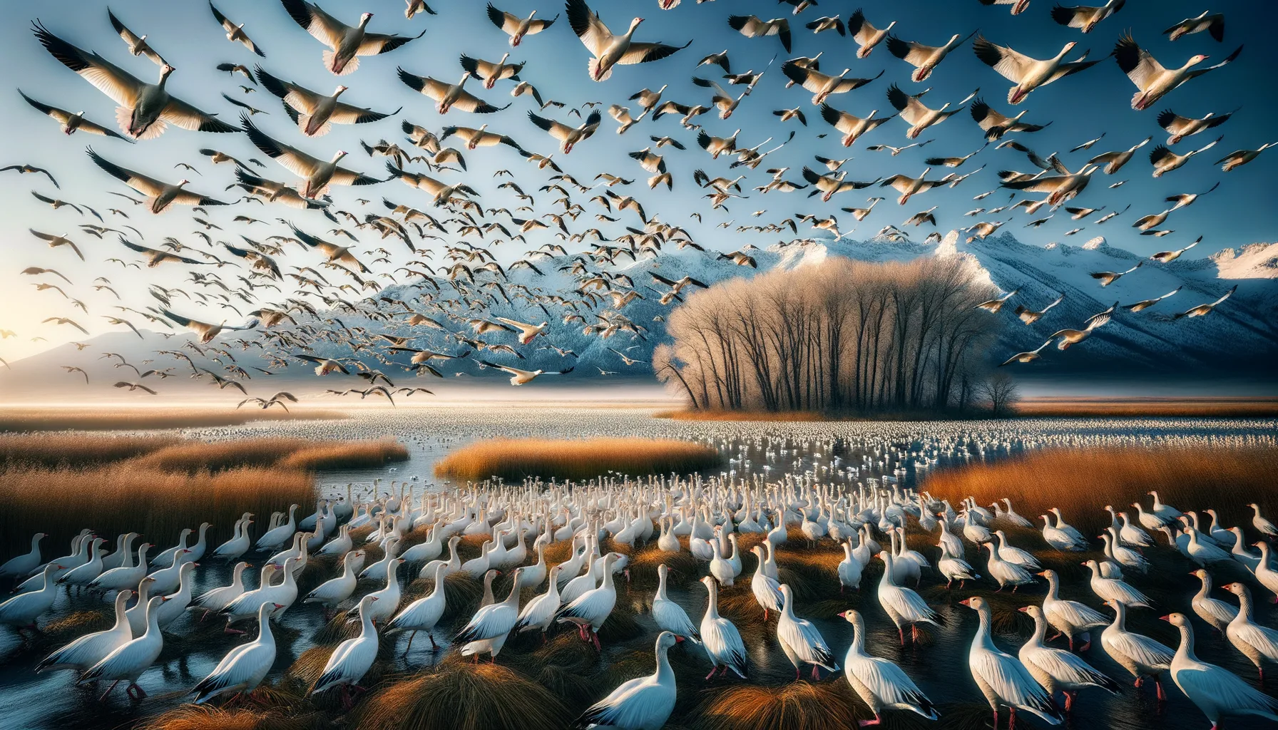 300,000 Snow Geese Are Funneling Into Freezout Lake Right Now—Best Viewing Tips, Timing, and What to Know