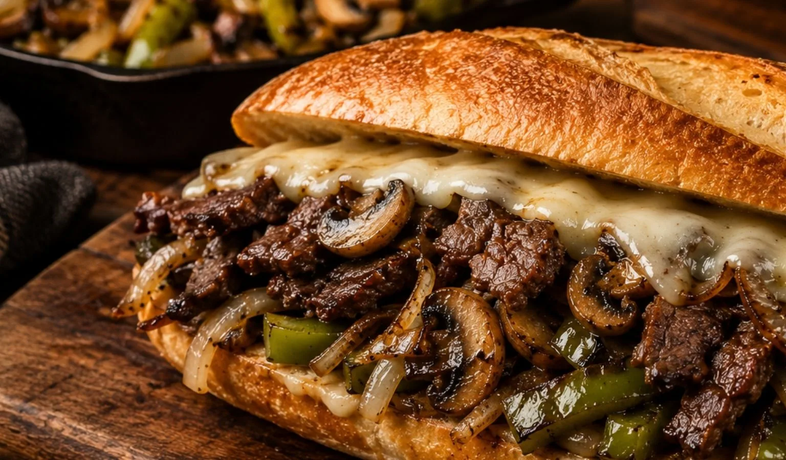 The Black Bear Philly Cheese Steak: A Twist on a Classic